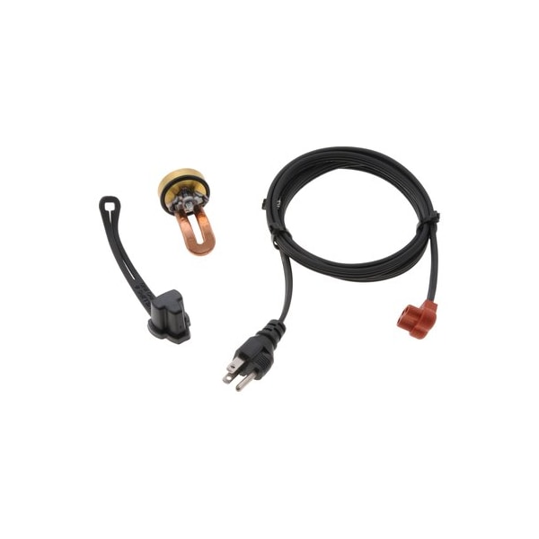 Engine Heater - 600W 120V, 1-1/2in. Plug, Brass Adapter International